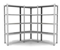 Угловой стеллаж MS Strong 185/100x30/4