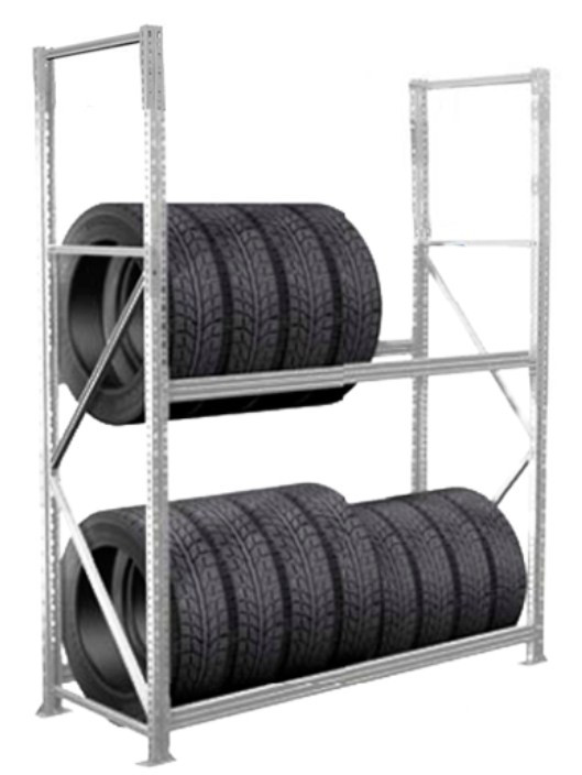 Стеллаж для колёс MS Pro Profi 200/210x50/02